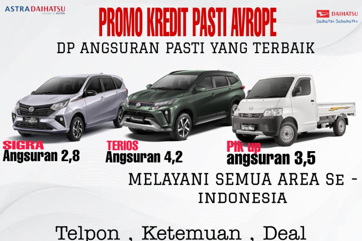 Promo Kredit Daihatsu alamsutera